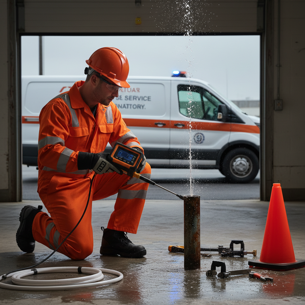 Emergency leak detection service in Lake Forest CA